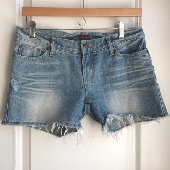 100 cotton denim shorts